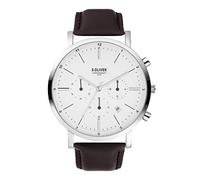 s.Oliver Reloj Cronógrafo para Hombre de Cuarzo con Correa en Cuero SO-3856-LC
