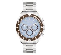 s.Oliver Reloj de Hombre - Redondo - Plata - 41 mm - Reloj de Metal con Movimiento de Cuarzo en la Correa de Acero Inoxidable con Cierre desplegable - Reloj analógico - Resistente a los arañazos 10