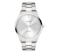 s.Oliver Reloj de hombre - Redondo - Plata - 42 mm - Reloj de metal con movimiento de cuarzo en la correa de acero inoxidable con cierre desplegable - Reloj analógico - Resistente a los arañazos 5 ATM