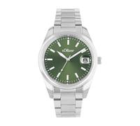 s.Oliver Reloj de Pulsera Analógico para Hombre, Relojes, Acero Inoxidable, Plata 2037715