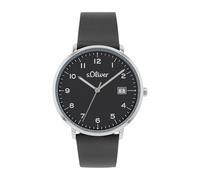 s.Oliver Reloj de pulsera de cuero para mujer 2038594