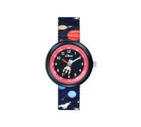 s.Oliver Reloj de Pulsera Niños Reloj de Cuarzo analógico, con Correa de Nylon, Multicolor, Resistente al Agua, Viene en Caja de Regalo, 2037722