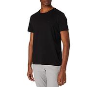 s.Oliver Round Neckline T-Shirt Camiseta, Black 7430, S para Hombre