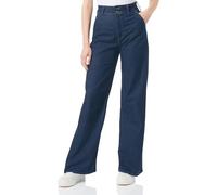 s.Oliver Sales GmbH & Co. KG / s.Oliver Pantalones Vaqueros para Mujer con Pierna Ancha, Azul, 34 W/32 L