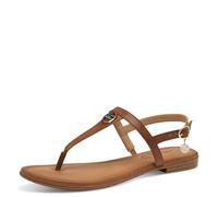 s.Oliver Sandalia plana para mujer 5-28105-44, coñac, 38 EU