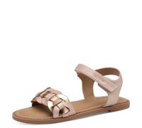 s.Oliver Sandalias planas con cierre de elegante, Pink Comb, 32 EU