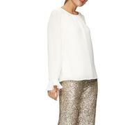 s.Oliver Schwarz LABEL 2157973 Blusa de Manga Larga, 0200, 44 Mujeres