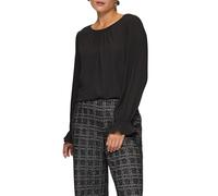 s.Oliver Schwarz LABEL 2157973 Blusa de Manga Larga, 9999, 44 Mujeres