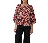 s.Oliver Schwarz LABEL 2172610 Blusa de Manga 3/4, 44A1, 46 Mujeres