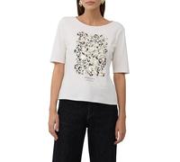 s.Oliver Schwarz LABEL Camiseta, 02d0, 42
