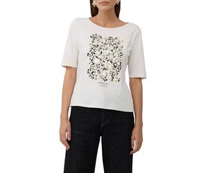s.Oliver Schwarz LABEL Camiseta, 02d0, 42