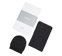 s.Oliver set de regalo Beanie + Scarf Set Black