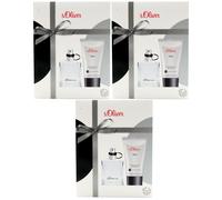 S.Oliver Set de Regalo Men 3x Duo = 3x 30ml Eau Toilette + 3x 75ml Gel Ducha
