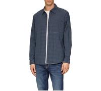 s.Oliver 2156027 Camisa a Cuadros Regular Fit, 59n1, M Hombres