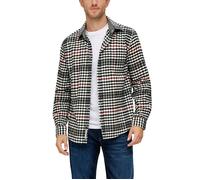 s. Oliver Shirts White Check Talla: 3XL | Camisas Casuales Outlet | Hombre | Blanco