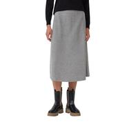 s.Oliver Skirts Grey/black Talla: 34 | Faldas Midi Outlet | Mujer | Gris