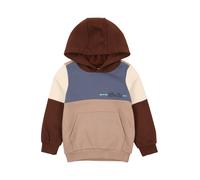 s.Oliver Sudadera con cremallera crema / zafiro / chocolate / brocado 116-122 crema / zafiro / chocolate / brocado