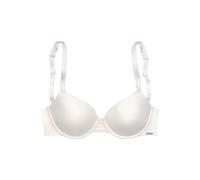 s.Oliver Sujetador clásico para Mujer, Tirantes Decorados, Conchas Preformadas sin Costuras, con Perchas, lencería cómoda para el día a día, Beige, 80D