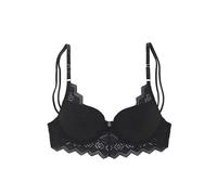 s.Oliver Sujetador Push-up para Mujer, Negro, 75C