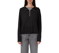 s.Oliver Sweatshirts Black Talla: 44 | Sudaderas con Capucha Outlet | Mujer | Negro