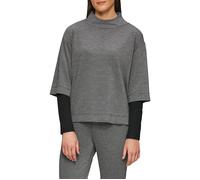 s.Oliver Sweatshirts Grey/black Talla: 46 | Sudaderas con Capucha Outlet | Mujer | Gris