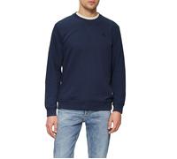 s.Oliver 2161573 Sudadera con Cuello Redondo, Azul Intenso, L para Hombre