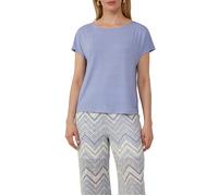 s.Oliver T-shirts Blue Talla: 46 | Camisetas de Seda Outlet | Mujer | Azul