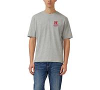 s.Oliver T-shirts Grey/black Talla: M | Camisetas Básicas Outlet | Hombre | Gris