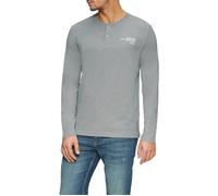 s.Oliver T-shirts Grey/black Talla: XXL | Manga Larga Outlet | Hombre | Gris