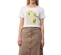 s.Oliver T-shirts Offwhite Talla: 34 | Camisetas de Seda Outlet | Mujer | Blanco