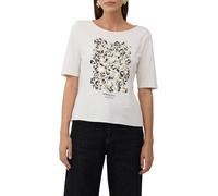 s.Oliver T-shirts Offwhite Talla: 40 | Camisetas de Seda Outlet | Mujer | Blanco