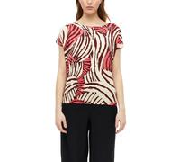 s.Oliver T-shirts Pink Burgundy Talla: 40 | Camisetas de Seda Outlet | Mujer | Marrón