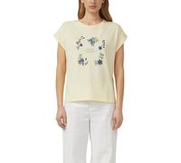 s.Oliver T-shirts Yellow Talla: 36 | Camisetas de Seda Outlet | Mujer | Amarillo