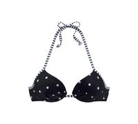 s.Oliver Top de bikini 'Audrey' negro / blanco 80xC negro / blanco