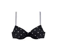 s.Oliver Top de bikini 'Audrey' negro / blanco 80xF negro / blanco