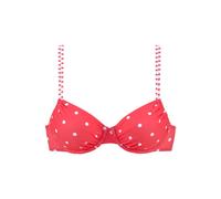 s.Oliver Top de bikini 'Audrey' rojo / blanco 70xD rojo / blanco