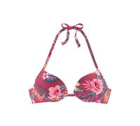 s.Oliver Top de bikini azul / amarillo / berenjena 60xA azul / amarillo / berenjena