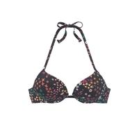 s.Oliver Top de bikini 'Milly' esmeralda / lila claro / rosa / negro 75xC esmeralda / lila claro / rosa / negro