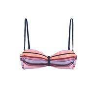 s.Oliver Top de bikini navy / albaricique / rosa / rojo fuego 75xC navy / albaricique / rosa / rojo fuego