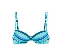 s.Oliver Top de bikini turquesa / azul oscuro / petróleo / blanco 80xF EUR