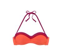 s.Oliver Top de bikini 'Yella' naranja neón / rojo violáceo / rojo oscuro 80xD naranja neón / rojo violáceo / rojo oscuro