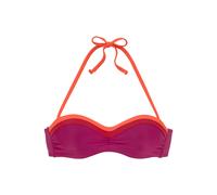 s.Oliver Top de bikini 'Yella' naranja / rosa / rojo 80xD naranja / rosa / rojo