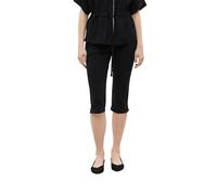 s.Oliver Vaqueros Capri para Mujer, Corte Ajustado, 2180975, Negro, 42