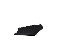 s.Oliver Venezia Essential - Calcetines unisex para zapatillas (pack de 10) Negro (0005) 39-42