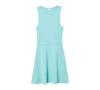 s.Oliver Vestido con Vuelo de canalé, Turquesa Claro, 164