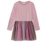 s.Oliver Vestido Corto con Falda de Malla Degradado, Púrpura/Rosa, 92