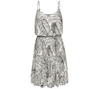 s.Oliver Vestido de verano crema / negro 36 crema / negro