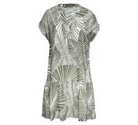 s.Oliver Vestido de verano verde / offwhite, Talla 42