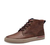 s.Oliver Zapatillas Altas con Cremallera para Hombre Elegantes, coñac, 41 EU
