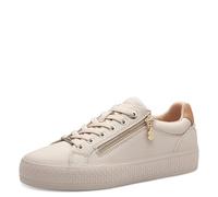s.Oliver Zapatillas Bajas para Mujer 5-23600-42, Plataforma, Beige, 37 EU